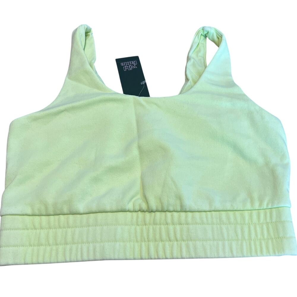Wild Fable Women's Lemon Yellow Sweatshirt Bra Tank Top - Size XS - NWT